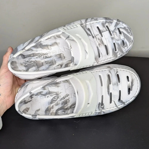 Cole Haan Zerogrand All Day Loafer Gray Titanium White Dove Rubber Men's 7 - Picture 8 of 12